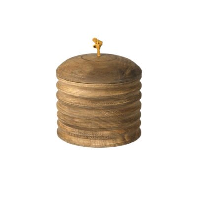 Baku Wooden Box With Lid Small